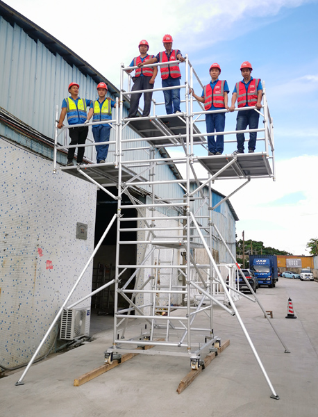 轨道交通车辆维修平台